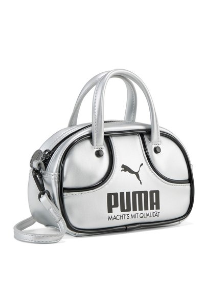 Puma 1976 Metallic Micro GB Shoulder Bag, Gray