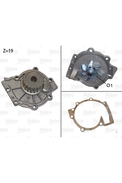 VALEO Pompa de apa racire motor 506854
