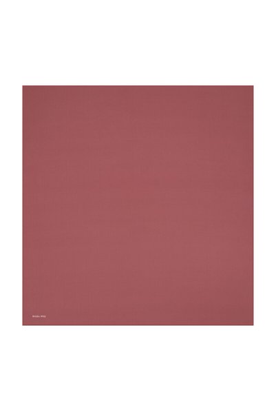 Bursa İpek Shiraz Solid Color Twill Silk Scarf