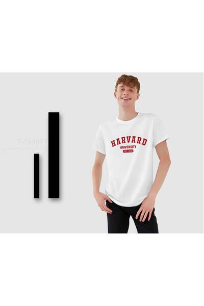 Bk Gift Harvard-Designed Men's White T-Shirt, Gift for a Friend, Birthday Gif...