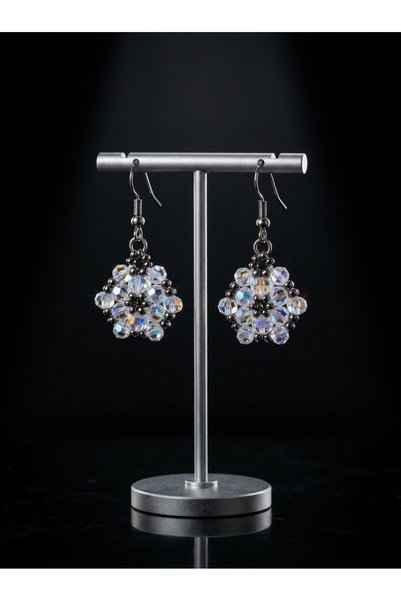 ZGNOVA Handmade Beaded Custom-Designed Earrings