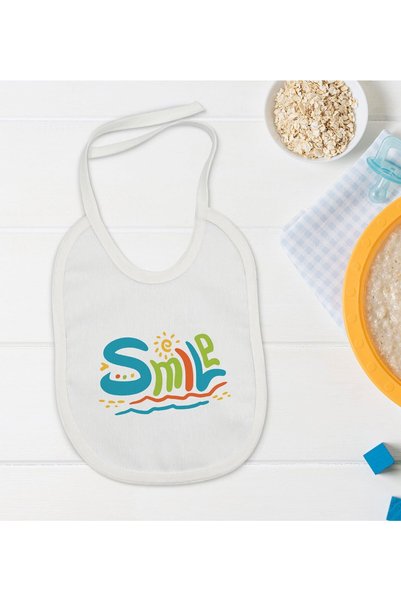 Bk Gift BK Kids Smile Designer Baby Bib - Model 1