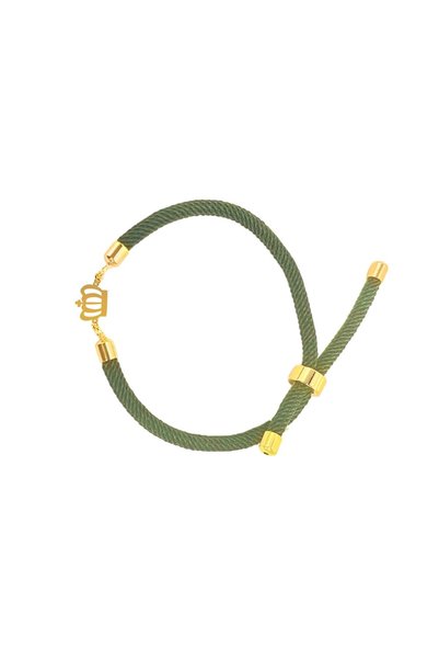 Jewelivery 18KT Yellow Gold Bracelet | Model Crown | Shiny Gold Finish | Time...