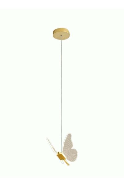 Generic Brand MIXDE Modern Butterfly LED Pendant Light Kitchen Island Gold Di...