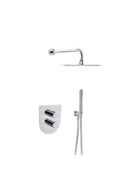 Ramon Soler Set de duș termostatic încorporat, Ramon Soler, Urban Chic, cu ba...