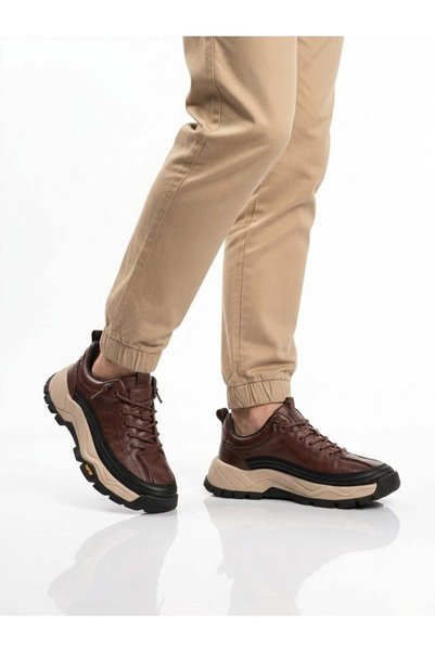 Guja 26K570 Brown Men's Everyday Leather Casual Shoes