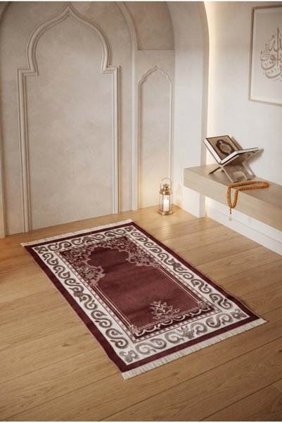 KEVLİNE HOME Soft, Non-Slip Sole Prayer Mat
