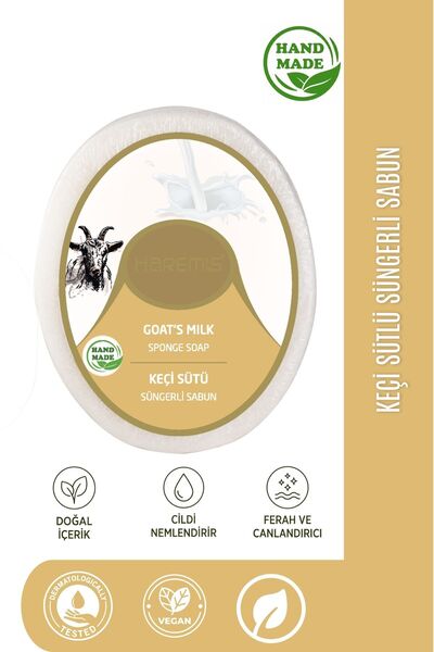 Harem's Ottoman Harem’s Săpun cu burete și lapte de capră, 120 g