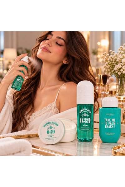 Generic Brand مجموعة سينابيلا بالم بيتش للعناية بالجسم – SCENABELLA 039