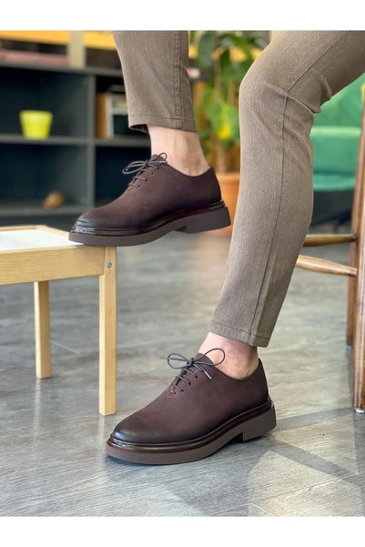 MOR KUNDURA Genuine Nubuck Leather Men's Casual Shoes MRG248