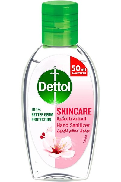 Dettol Skincare Hand Sanitizer, 50ml