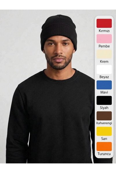 TNR SPORT Men's Black Beret