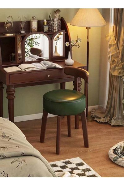 Generic Brand Kutis Makeup Chair Swivel Chair Sofa Chair Dining Chair for Bed...