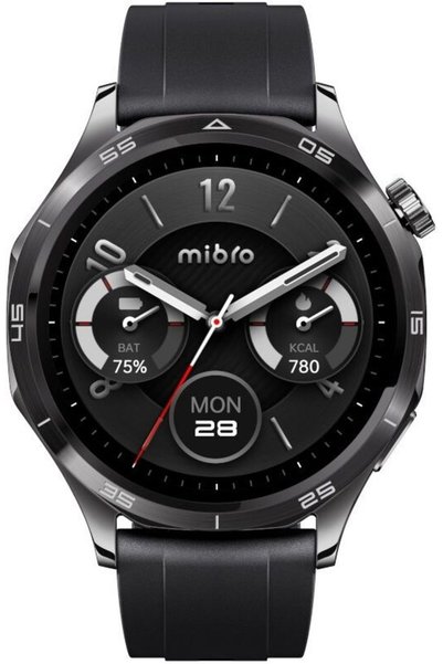 Mibro GT Smart Watch for Men Women, 1.43" AMOLED, AI Assistant, GPS, Black
