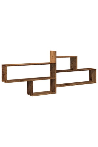 Syfax Raft de perete, lemn vechi, 167,5x18x68 cm, lemn prelucrat