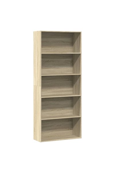 Syfax Bibliotecă, stejar sonoma, 80x30x189 cm, lemn prelucrat