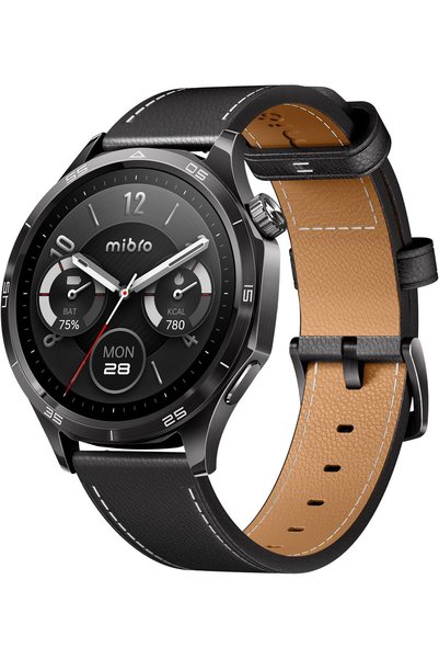 Mibro GT Smart Watch for Men Women, 1.43" AMOLED, AI Assistant, GPS, Black 8-...