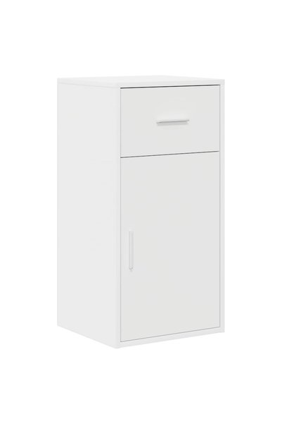 Syfax Bufet cu sertar Alb 38 x 34 x 75 cm