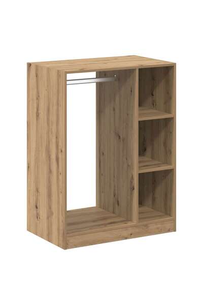 Syfax Dulap Stejar Artizanal 77 x 48 x 102 cm Lemn prelucrat