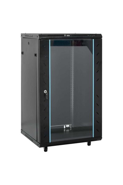 Syfax Dulap server, picioare pivotante, 18U, 19" IP20 60x60x100 cm