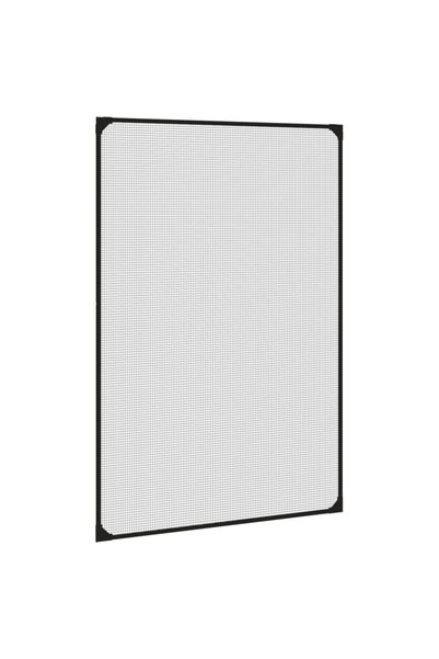 Syfax Plasă insecte magnetică pentru ferestre, antracit, 80x120 cm