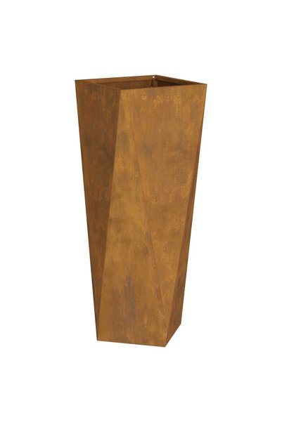 Syfax Jardinieră 2 buc. Ruginit 30 x 30 x 75 cm