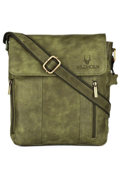 Wildhorn mens Leather Sling Bag LEATHER BAG