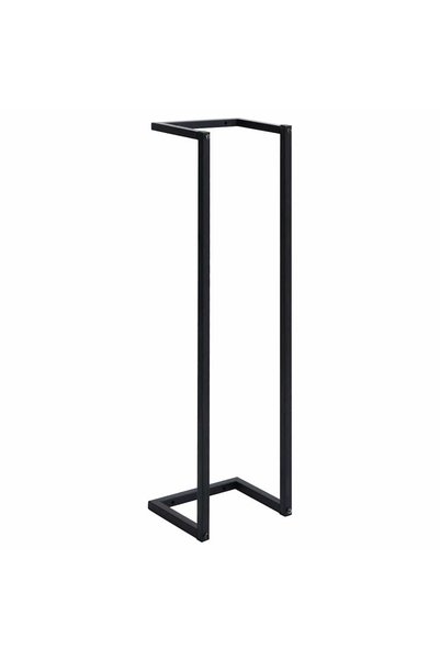 Syfax Suport de prosoape, negru, 25x20x95 cm, fier
