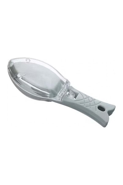 Generic Ustensilă pentru Curățat Solzi de Pește, cu Lamă din Plastic Dur și C...