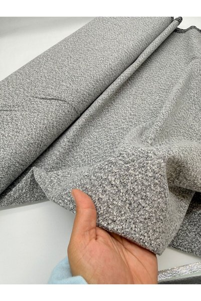 Kumaş Sevdası Kaşe Kumaş (Kaban, Mont, Pardesü Ceket ) (ENİ 140CM) 1.Kalite T...