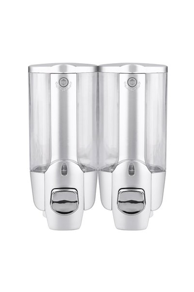 Fdit Wall Mounted Soap Dispenser, Liquid Soap Dispenser Transparent Soap Sham...