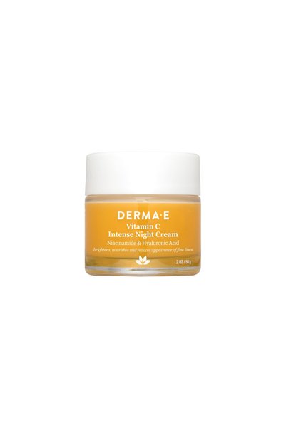 DERMA E DERMA-E Vitamin C Intense Night Cream - Anti-Aging Moisturizer, 2 oz