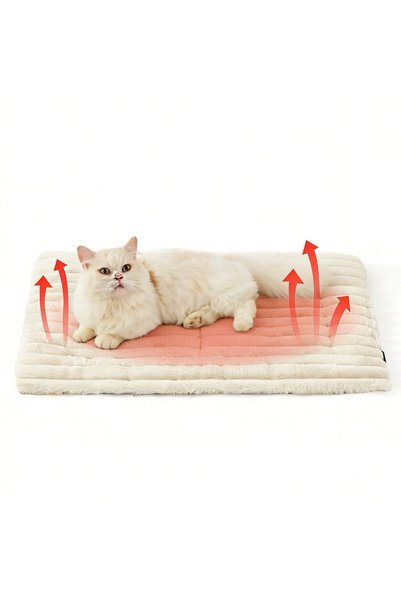 KASTWAVE Cat Bed for Indoor Cats, 24''x18'' Cat Dog Crate Mat, Indoor & Outdo...