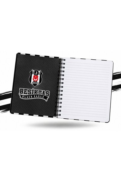 Beşiktaş LİSANSLI PUZZLE FİGÜRLÜ SPİRALLİ A5 DEFTER 80 YAPRAK