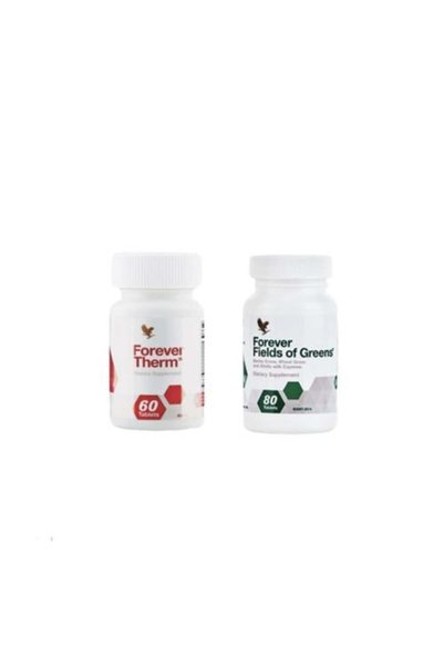 Forever Living Forever Fields of Greens and Therm for burning belly fat
