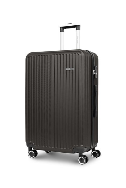 PARAJOHN Lightweight 1 Piece Single Size Abs Hard Side Small Cabin Carry Trav...