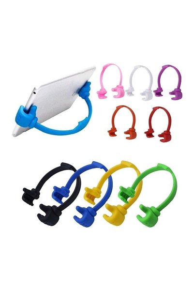 OEM Adjustable Silicone Thumb Up Phone Desk Holder
