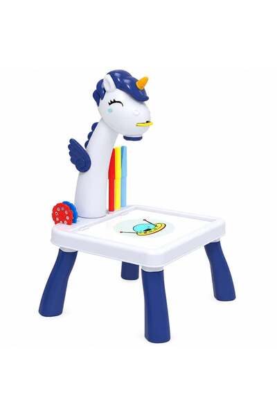 Generic Maksik Unicorn Projector for Kids, with 12 Markers and Slides