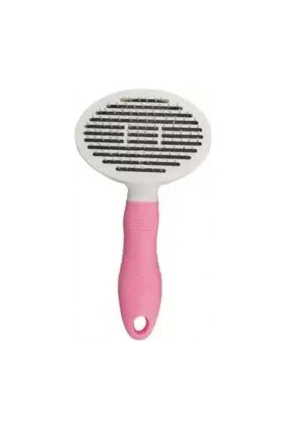 Generic Self-Cleaning Dog and Cat Hair Brush for Long-Haired Animals