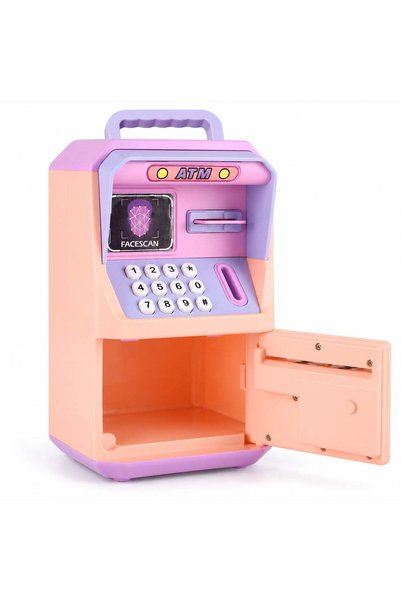 Generic Interactive Piggy Bank for Kids with PIN Code, Safe and ATM Function