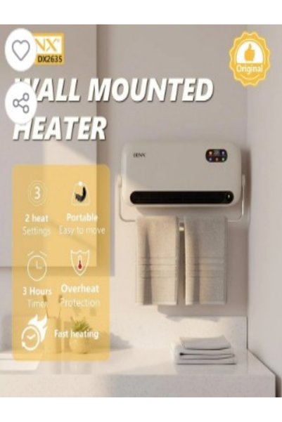 ACTEN DENX Smart Wall Heater (Model DX2635) - Fast Heating and Dual Protection
