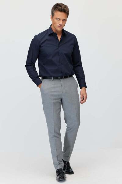 PAULMARK Men's classic fabric pants
