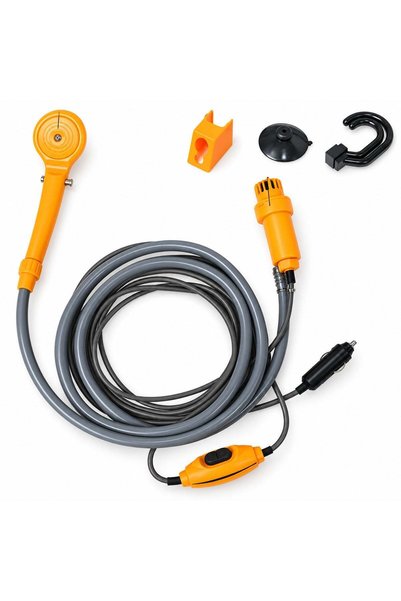 Generic Kit Duș Portabil APF pentru Voiaj, cu Pompă Electrică și Alimentare l...