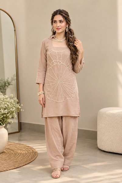 Mysha by arisha Beautiful pearl Dress
