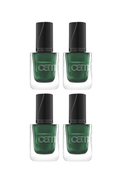 Catrice 4x Опаковка лак за нокти, 047 Deep Woods Spell, Gel Affair, 10.5 мл,