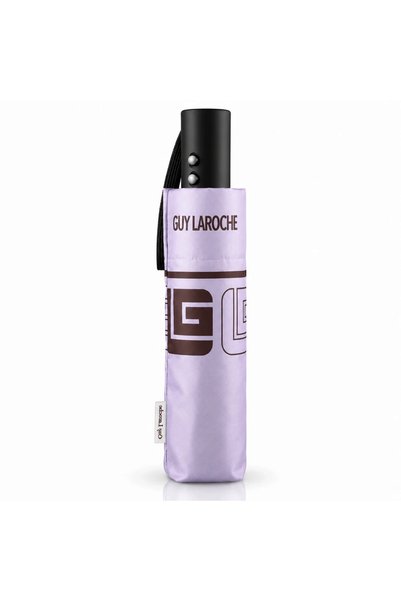 Guy Laroche Ομπρέλα Βροχής Αυτόματη σπαστή Open/Close 8501-02 Λιλά