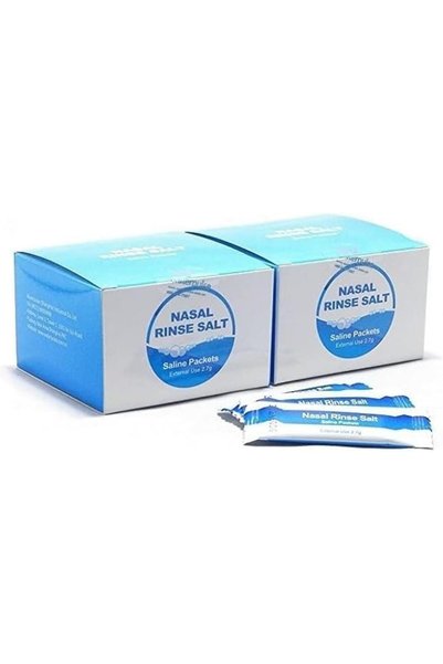 MarlaMall 2.7g Nose Cleaner Salt Nasal Wash Salt Rinse Mix Allergic Rhinitis ...