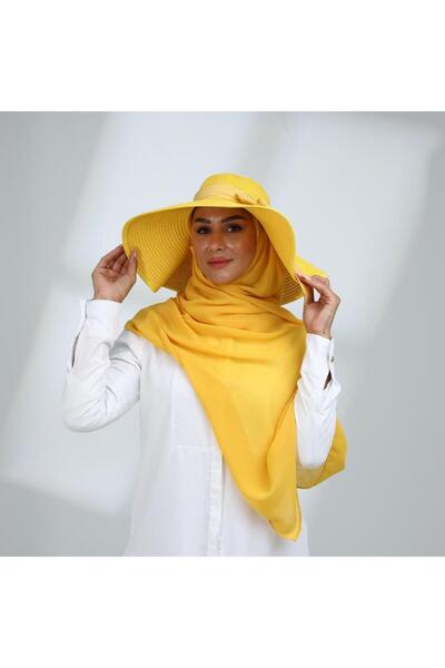 HIJAB VIP طقم قبعة كاملة مع طرحة صيفية