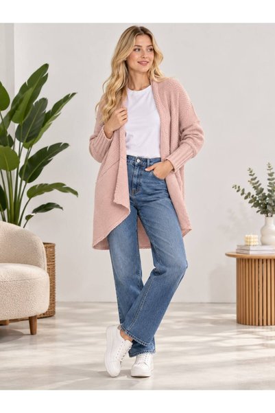 MAY MARA WOMEN'S OVERSIZED PONCHO-STYLE CARDIGAN