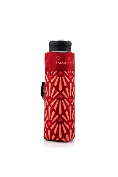 Pierre Cardin Γυναικεία Ομπρέλα mini Χειροκίνητη σπαστή PC7315-01 Κόκκινο